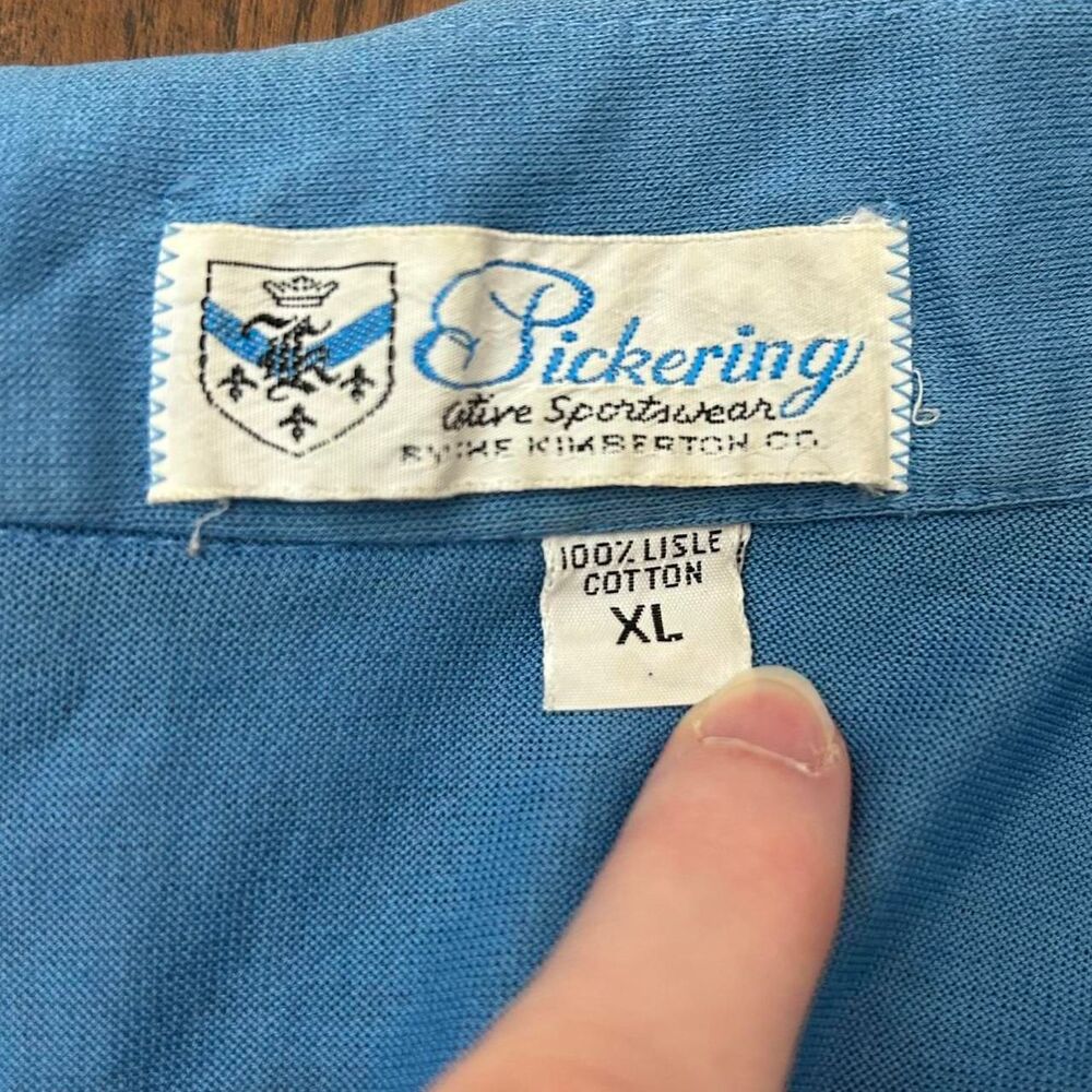 Vintage Mickey Mouse Golf Polo Shirt, XL - Picture 5 of 8